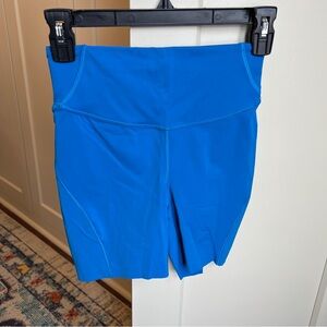 Lululemon Run Base Pace Shorts Poolside Blue  Sz 4